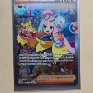 Pokémon Iono Trainer Full Art Special Illustration Rare Holo 269/193