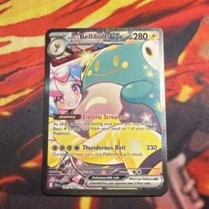 Pokémon Iono’s Bellibolt EX Full Art Holo Special Illustration Rare 183/159 Sv09