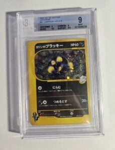 Pokemon Karen’s Umbreon VS 1st Edition Japanese Holo #091 BGS 9 (Possible 9.5!)