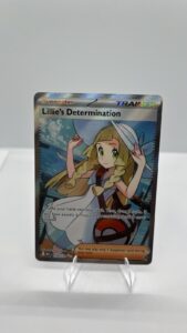 Pokémon Lillie’s Determination Me01 169/132 Ultra Rare Trainer Full Art Holo ENG