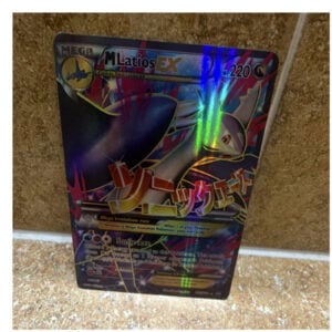 Pokémon M Latios EX Mega Full Art Ultra Rare Holo 102/108 Roaring Skies HP220