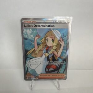 Pokemon Mega Evolution Lillie’s Determination 169/132 Full Art Trainer NM