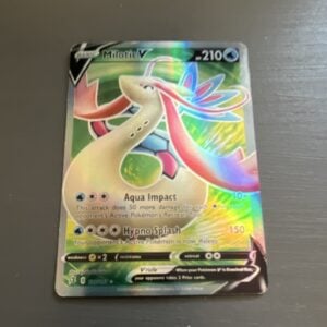 Pokémon Milotic V Ultra Rare Full Art 179/192 Rebel Clash Holo 210 HP