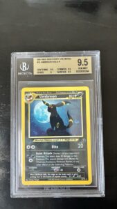 Pokémon Neo Discovery Umbreon Holo 13/65 BGS 9.5 | Ear Swirl!