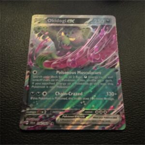 Pokémon Okidogi ex Double Rare Full Art Holo 036/064 Sv Shrouded Fable 250 HP