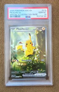 Pokémon Pikachu ex Special Illustration Rare Holo 276/217 PSA 10 2026