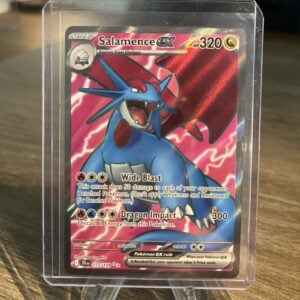 Pokémon Salamence ex 177/159 Ultra Rare Full Art Holo Dragon 320HP 300 Attack
