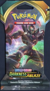Pokemon Sword & Shield Darkness Ablaze Sleeved Booster Pack New Factory Sealed