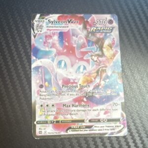 Pokémon Sylveon VMAX Rapid Strike Full Art Ultra Rare Holo TG15 Brilliant Stars