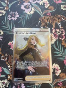 Pokémon TCG Cynthia’s Ambition 169/172 Brilliant Stars Trainer Full Art Holo