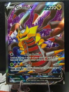 Pokemon TCG Giratina V (Full Art) Ultra Rare SWSH11: Lost Origin 185/196