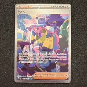 Pokémon TCG Iono Special Illustration Rare Full Art SV: Paldean Fates 237/091
