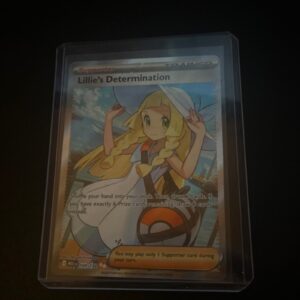 Pokémon TCG Mega Evolution Lillie’s Determination Full Art Trainer Card 169/132