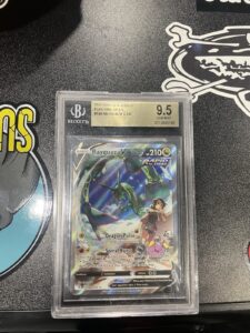 Pokemon TCG Rayquaza V Alt Art Evolving Skies 194/203 – BGS 9.5
