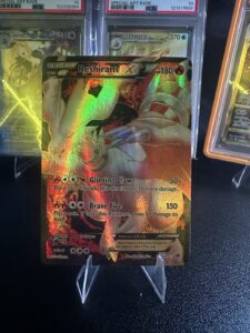 Pokémon TCG Reshiram-Ex Holo Full Art Ultra Rare Card Next Destinities 95/99