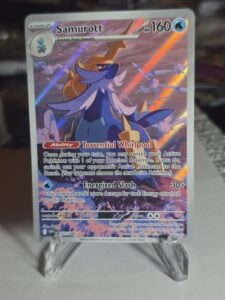 Pokemon TCG Samurott Illustration Rare White Flare 107/086 English NM