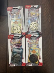 Pokemon TCG Scarlet Violet Obsidian Flames Check Lane Booster Pack X4 New