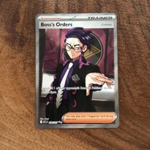 Pokemon Tcg Boss’s Orders 256/217 Me: Ascended Heroes Ultra Rare Full Art