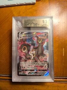 Pokemon Umbreon VMAX Trainer Gallery Brilliant Stars #TG23/TG30 BGS 9.5