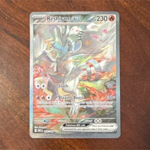 Reshiram EX Full Art Holo 166/086 Sv: White Flare 230 HP Special Illustration R…