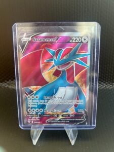 Salamence V (Full Art) 185/189 Swsh03: Darkness Ablaze Holo