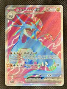 Salamence ex 177/159 SIR Pokémon SV Temporal Forces Full Art