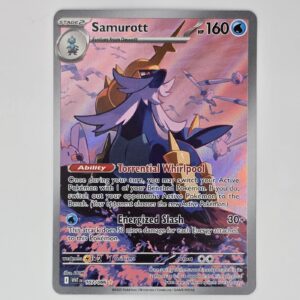 Samurott 107/086 NM/M SV White Flare Illustration Rare Pokemon TCG