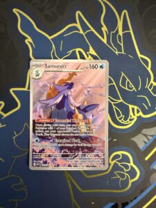 Samurott 107/086 NM/M SV White Flare WHT Illustration Rare Pokemon TCG