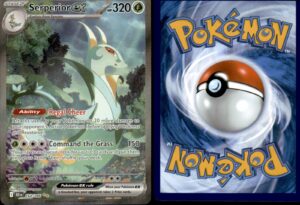 Serperior ex – Holo 164/086 2025 Grass LP Black Bolt Special Illustration Rare