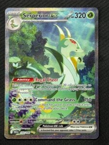 Serperior ex Holo Special Illustration Rare SV: Black Bolt 164/086 NM