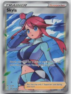 Skyla (Full Art) Ultra Rare Supporter Shining Fates 072/072 NM 2021 kirisAki Hol