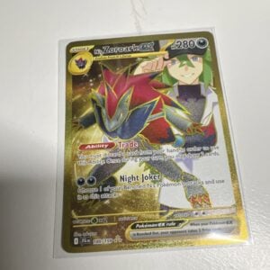 The Pokemon Company N’s Zoroark ex 189/159 SV09 Hyper Rare Full Art Holo EN