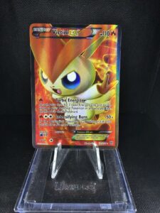 Victini EX (131 Full Art) 131/135 Plasma Storm Ultra Rare Holo Pokemon Card NM