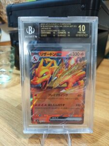 charizard Ex 009/049 Bgs10 Black Label POP1 No Psa