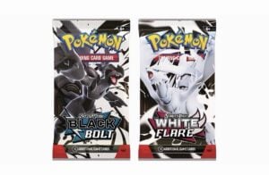 2-PACK: Pokémon TCG Black Bolt & White Flare Booster Packs English Sealed S&V