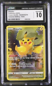 2023 Crown Zenith Pikachu CGC 10