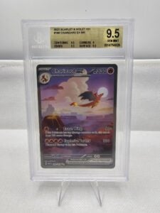 Charizard EX 199/165 Scarlet & Violet 151 Sir Special Illustration Rare BGS 9.5