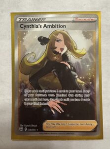 Cynthia’s Ambition 169/172 Brilliant Stars Full Art Holo UR EN