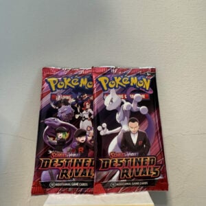 Destined Rivals Booster Pack – Pokémon TCG Cards Brand New & Sealed English x2
