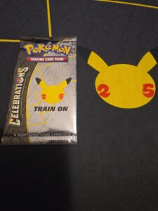 New & Sealed Pokémon Celebrations Booster Pack