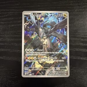N’s Zekrom 031 Pokémon TCG Full Art Holo Promo Card Dragon 130HP 250 Attack