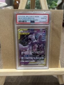 PSA GEM MINT 10 Mewtwo & Mew Tag Team GX 52 Japanese Pokemon Card