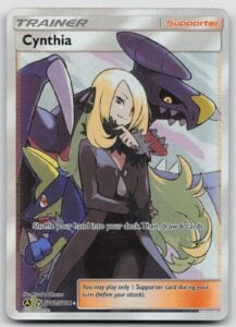 Pokemon CYNTHIA SV82/SV94 FULL ART TRAINER | NM Near Mint | Hidden Fates | 2019