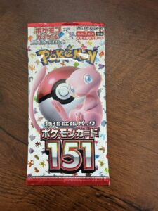 Pokemon Card 151 Booster Pack 1 Pack Sealed Japanese Scarlet Violet
