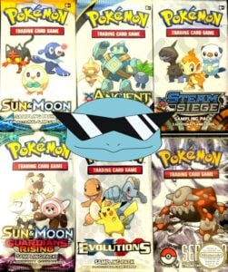 Pokémon Cards NEW XY SM SWSH SAMPLE BOOSTER FUN PACKS Pre V GX Ex Lv X PSA TCG