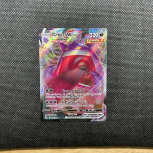 Pokémon Gengar VMAX Fusion Strike Single Strike Full Art Ultra Rare Holo 320 HP