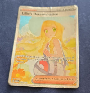 Pokémon Lillie’s Determination Full Art Holo Ultra Rare Trainer 184/132 ME01