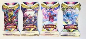 Pokemon Lost Origin Sleeved Booster Pack Art Set – 4 Packs Total – NEW/SEALED