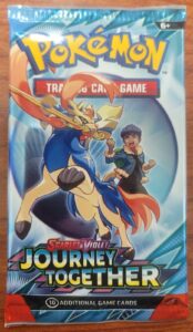 Pokemon Scarlet & Violet Journey Together Sleeved Booster Pack Factory Sealed