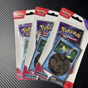 Pokémon Scarlet & Violet Temporal Forces Booster Pack Carvanha Promo Card x3